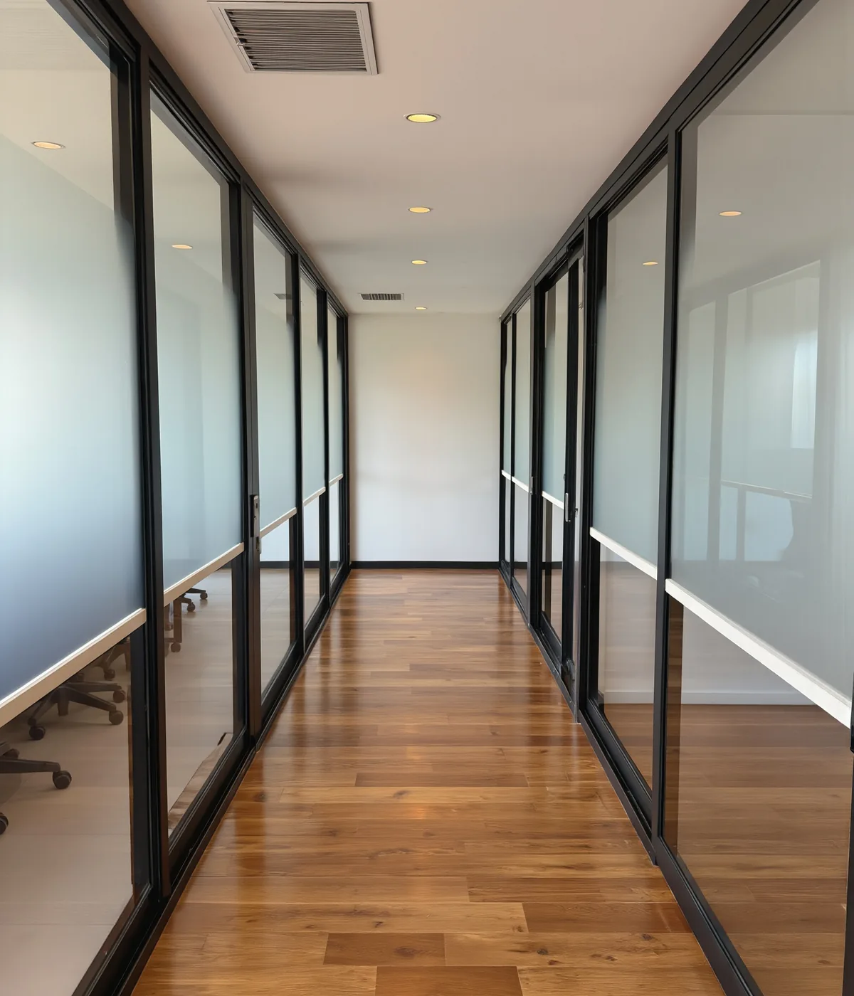 Decorative window film detail Yucaipa CA A-Team Window Solutions, LLC