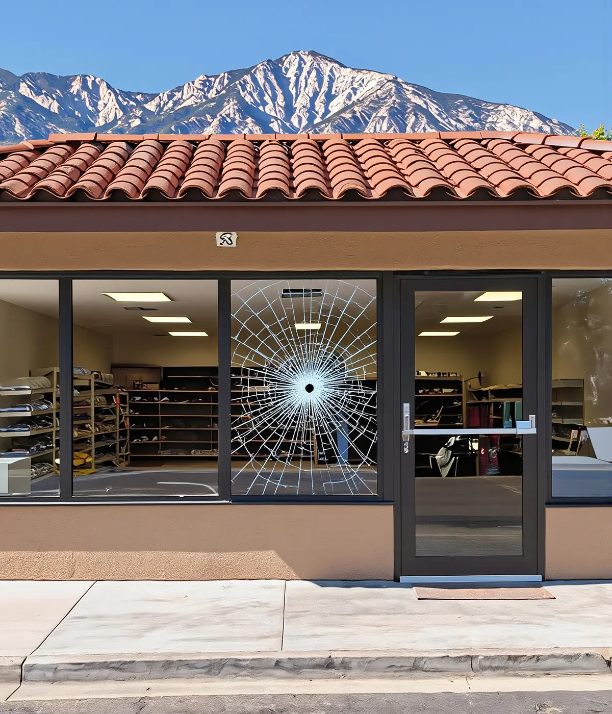 Safety and security film detail Yucaipa CA A-Team Window Solutions, LLC